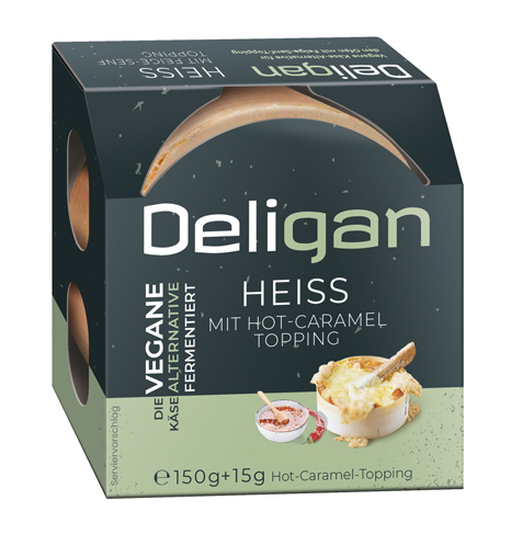 Heiss, mit Hot-Caramel-Topping